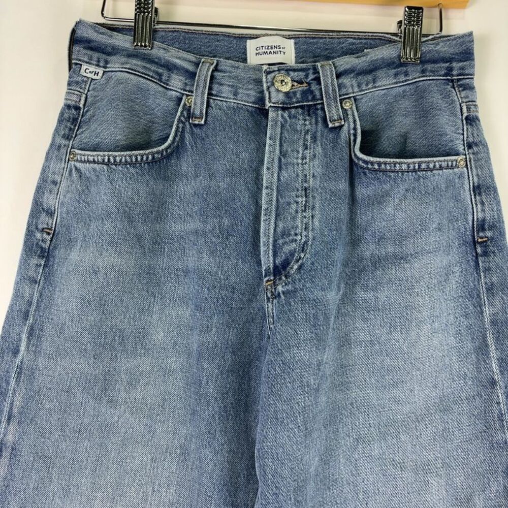 Citizens Of Humanity Annina Light Blue Straight Leg Jeans - Picture 3 of 5